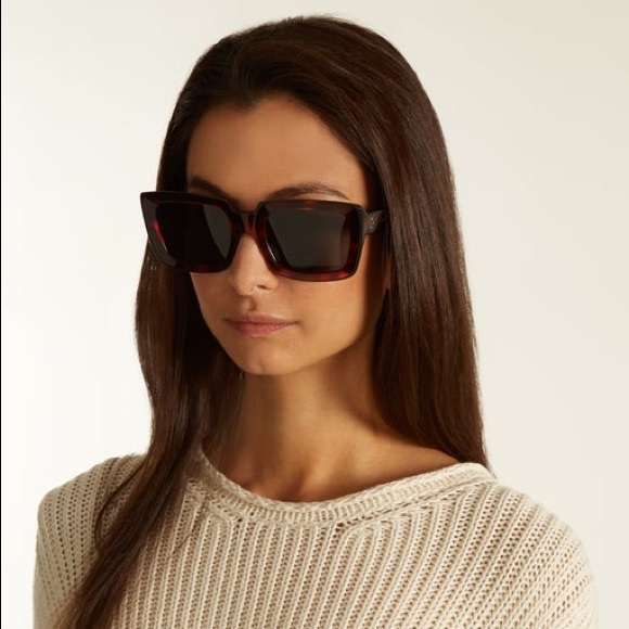 Celine Accessories - CELINE Havana Tortoise Sunglasses